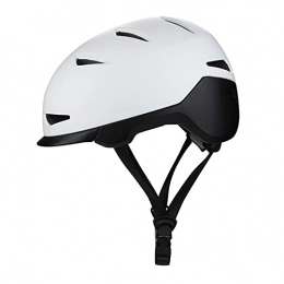 LK-HOME Clothing LK-HOME Bike Helmet, Used for Riding Protection of Skateboard Mountain Bike, Ventilation And Impact Resistant Commuter Helmet, Head Circumference 58-61 Cm, White