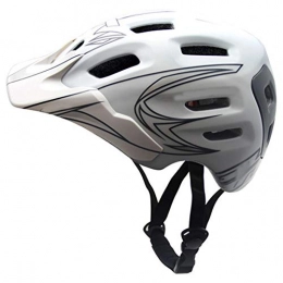 LPLHJD Mountain Bike Helmet LPLHJD Motorcycle Helmet Bicycle Riding Helmet Ultra Light One-piece Helmet High Breathable Adult Mountain Road Bike Helmets (Color : White)