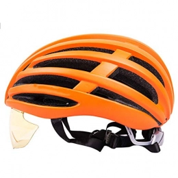 LPLHJD Mountain Bike Helmet LPLHJD Motorcycle Helmet Ultralight Adult Men and Women Bicycle Riding Helmet Glasses One Detachable Goggles Helmet
