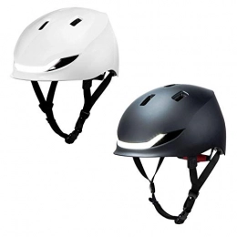 Lumos Mountain Bike Helmet LUMOS Matrix Smart Helmet (Charcoal Black, MIPS) | Urban | Skateboard, Scooter, Bike Accessories | Adult: Men, Women | Front and Rear LED Lights | Turn Signals | Brake Lights | Bluetooth Connected