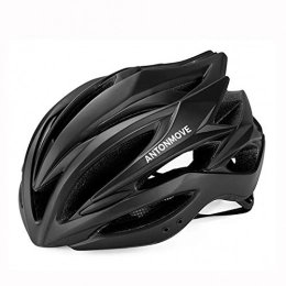 LXJ Clothing LXJ Cycling Helmet Mens Comfortable Breathable Road Bike Helmet Fully Shaped Bicycle Helmet Helmets (black)