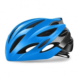 LYY Clothing LYY Helmet Bicycle Helmet Ventilate Mountain Road Bike Riding Safety Hat Cycling Men Women Helmet, Grey, l 58-62cm (Color : Blue, Size : L 58~62cm)