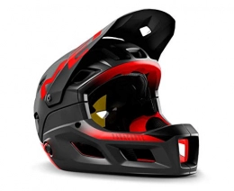 Wetterladen Clothing MET MCR MIPS Bicycle Helmet Full Face BMX MTB Parachute MCR MIPS Black Red Size M 56 / 58 cm
