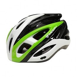 MJJYS Clothing MJJYS Adult Bicycle Helmet, Lightweight Adjustable Mountain Self-Propelled Helmet, Unisex, Green