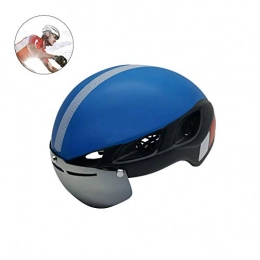 Mountain Bike Helmet/Adult Road Cycling Helmet/Bicycle Helmet/Magnetic Lens Bicycle Helmet/Outdoor Bicycle Equipment,L