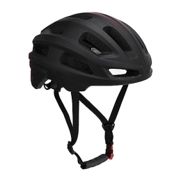 Keenso Clothing Mountain Bike Helmet, Bike Helmet Stable for Exercising (Black)