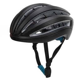 Mountain Bike Helmet, Breathable Bicycle Helmet Soft Lining Comfortable for Camping (Black)