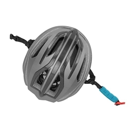 Huairdum Mountain Bike Helmet Mountain Bike Helmet, Insects Repellent Net Great Toughness Lightweight Bike Helmet Strong Impact Absorption for Cycling (Titanium)