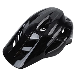 Riuulity Mountain Bike Helmet Mountain Bike Helmet, Lightweight PC EPS 13 Ventilation Ports Comfortable Safe Adult Bike Helmets for Outdoor for Women (Black)
