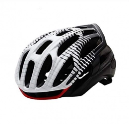 Homeilteds Clothing Mountain Bike Helmet Man Ultralight MTB Cycling Helmet With LED Taillight Sport Safe Gear Unisex (Color : J)