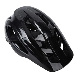Atyhao Clothing Mountain Bike Helmet, PC EPS 13 Ventilation Ports Adult Bike Helmets Comfortable Lightweight Adjustable Size Portable for Outdoor (Black)