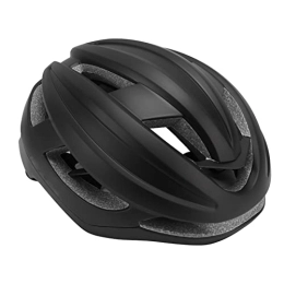 Dpofirs Clothing Mountain Bike Helmet, XXL Removable Lining Heat Dissipation Impact Resistance Road Bike Helmet Ventilation for Cycling (Matte Black)