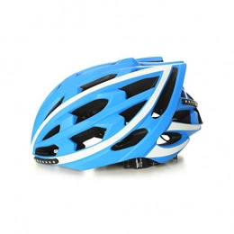 MXZ Mountain Bike Helmet MXZ Bicycle Helmet, Road Mountain Bike Helmet Adjustable Lightweight Adult Helmet Bike Racing Safety Cap - LED Indicator (Size : M)