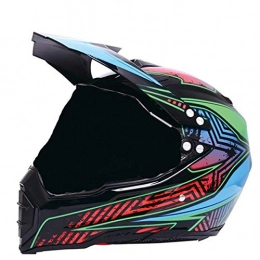 MYSdd Clothing MYSdd Gloss Black Helmet Motorcycle Racing Bike Helmet Off-Road Downhill Mountain Bike DH Cross Helmet Comfortable Lining - star-dark X XXL