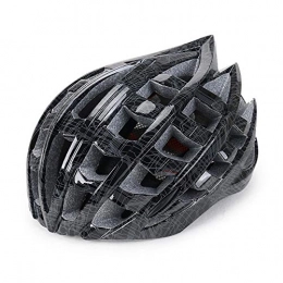 No-branded Clothing No-branded Motorcycle Accessories Adult Mountain Bike Helmet Integrated Molding Helmet Riding Anti-collision Helmet Outdoor Sports Equipment LKYHYQ (Color : Black)