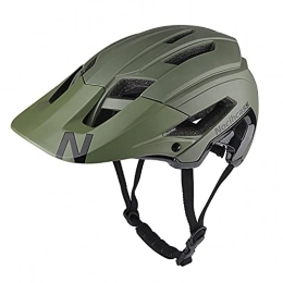 Nocihcass Mountain Bike Helmet Nocihcass Adult Bike Helmet - CE Safety Certified Cycle Bicycle Helmets, Lightweight MTB Mountain Allround Cycling Helmet for Mens Womens Ladies, Adjustable 56-61cm Army Green
