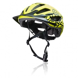 O'Neal Clothing O'NEAL | Mountain Bike Helmet | Enduro All-Mountain | Efficient Ventilation System, Size Adjustment System, EN1078 approved | Helmet Q RL V.22 | Adult | Neon Yellow | XS / S / M
