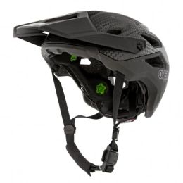 O'Neal Mountain Bike Helmet O'NEAL | Mountain Bike Helmet | Enduro Trail Downhill | Polycarbonate Construction, Sweat-Absorbing Lining, Safety Standard EN1078 | Helmet Pike IPX® Solid | Adult (Black, Small)