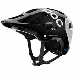 POC Mountain Bike Helmet POC Tectal Race Spin Helmet, Unisex Adult, unisex-adult, 10511, Uranium Black / Hydrogen White, M-L / 55-58