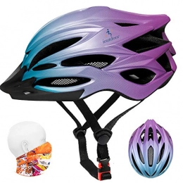 ioutdoor Mountain Bike Helmet Premium Adult Bike Helmet with Visor, Headwear, Insect Net, Cycle Bicycle Helmet 12 Colors Lightweight Youth Mens Women Ladies for Cycling Roller Scooter Hoverboard BMX Skateboard Riding