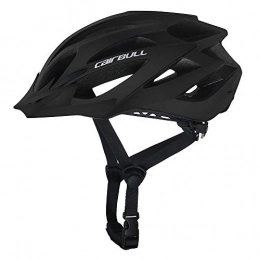 Professional Bicycle Helmet MTB Mountain Road Bike Safety Riding Helmet black M/L (55-61CM)