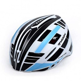  Clothing Protective Bike Helmet Mountain Road Bicycle Helmets for Men Women Adult Cycling Helmets Cycling Skateboard Safety Gear (Color : Blue, Size : M)