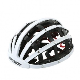 QLCY-78OI Clothing QLCY-78OI Bicycle helmet Bicycle Helmet Folding Helmet Bicycle City Balance Scooter Helmet Men And Women Mountain Bike Riding Helmet (Color : White) (Color : White)