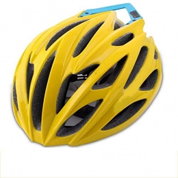 QLCY-78OI Mountain Bike Helmet QLCY-78OI Bicycle helmet Motorcycle Helmet Road Mountain Bike Bicycle Riding Helmet Adult Men and Women Helmet with Keel Integrated Molding Helmet (Color : Yellow) (Color : Yellow)