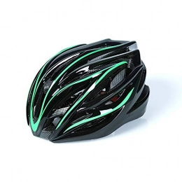 QPLNTCQ Clothing QPLNTCQ Cycle Bike Helmet Bicycle Helmet 54-62cm 26 Air Vents Safety MTB Cycling Helmet Integrally Molded Road Bike Helmets for Men Women (Color : Green, Size : Free)