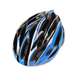QPLNTCQ Mountain Bike Helmet QPLNTCQ Cycle Bike Helmet Bike Helmet Ultra-light Adult Cycling Helmet EPS Material Adjustable 54-62cm Outdoor Sport Protective Helmet (Color : 02Blue, Size : Free)