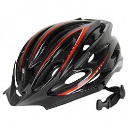 QPLNTCQ Clothing QPLNTCQ Cycle Bike Helmet Bike Helmet with Lightweight PC Shell Adjustable Strap Bicycle Helmet for Road Mountain BMX Men Women Youth (Color : Black, Size : Free)