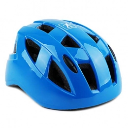 QPLNTCQ Mountain Bike Helmet QPLNTCQ Cycle Bike Helmet Kids Safety Helmet Bike Riding Skiing Cycling Skating Sports Helmet for Children Ultralight Protection Helmet (Color : Blue, Size : S)
