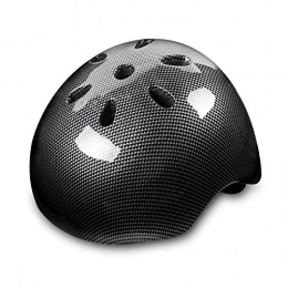 QPLNTCQ Mountain Bike Helmet QPLNTCQ Cycle Bike Helmet Skateboard Helmet for 2-12 Aged Children Scooter Helmet Protective Gear Multisport Cycling Helmet Adjustable Size (Color : Black, Size : Free)