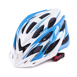 QPLNTCQ Mountain Bike Helmet QPLNTCQ Motorcycle Helmet Bike Helmet Cycle Helmet for Men Women Lightweight Outdoor Sports Safety Protective Helmet Adjustable Size (Color : 03Blue, Size : Free)