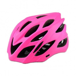 QPLNTCQ Mountain Bike Helmet QPLNTCQ Motorcycle Helmet Bike Helmet Lightweight Cycle Helmet for Men Women Outdoor Sports Safety Protective Helmet Adjustable Size (Color : Pink, Size : Free)