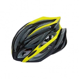 QPLNTCQ Clothing QPLNTCQ Motorcycle Helmet Cycle Helmet Mountain Bicycle Helmet 19 Vents Comfortable Safety Helmet for Outdoor Sport Riding Bike (Color : Yellow, Size : Free)