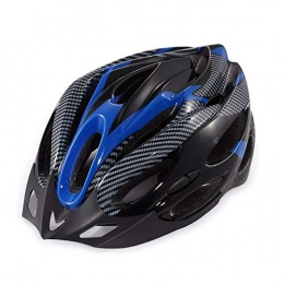 QPLNTCQ Clothing QPLNTCQ Motorcycle Helmet Cycling Helmet PC Shell Helmet Protection Safety Mountain Bike Helmet for Men Women Outdoor Sport Equipment (Color : Blue, Size : Free)