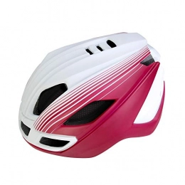 QPLNTCQ Clothing QPLNTCQ Motorcycle Helmet Lightweight Bike Helmet for Men Women Adjustable Helmet Outdoor Sports Mountain Road Bike Cycling Helmets (Color : 02Red, Size : Free)