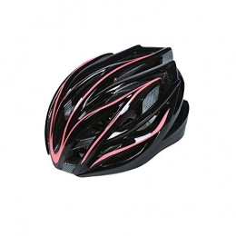 QPLNTCQ Clothing QPLNTCQ Motorcycle Helmet Mountain Bike Helmet Cycling Adult Safety Helmet Protection Adjustable 54-62cm Outdoor Sport Helmet (Color : Pink, Size : Free)