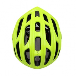 QSCTYG Mountain Bike Helmet QSCTYG Bicycle Helme Bicycle Helmet Ultralight MTB Road Bike Helmets Men Women Cycling Helmet bicycle helmet 254 (Color : Green M)
