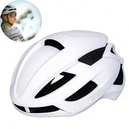 QZH Mountain Bike Helmet QZH Bicycle Helmet, Cycling Helmet Lightweight Mountain Road Bike Helmet CE Certified Impact Resistance Adjustable Helmet for Male And Female Helmets, White, L 58to61cm