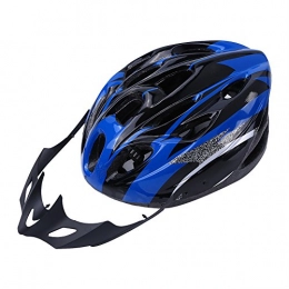 Rehomy Mountain Bike Helmet Rehomy 18 Holes Outdoor Mountain Bike Bicycle Cycling Adult Unisex Adjustable Safety Helmet Blue