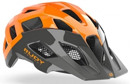RUDY PROJECT Clothing Rudy Project Crossway MTB Helmet Lead Orange Fluorescent Shiny Head Circumference S-M 55-58 cm