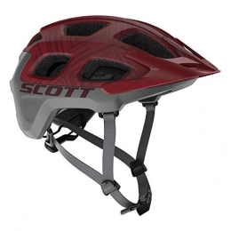 Scott Mountain Bike Helmet Scott Vivo Plus 2019 MTB Bicycle Helmet Red / Grey, L (59-61cm)