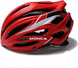 SDFOOWESD Clothing SDFOOWESD bicycle helmet mtb helmet allround cycling helmets Cycling Helmet Male Mountain Bike Riding Equipment Road Bike Helmet One-Piece Bicycle Helmet(Color:Red and White)