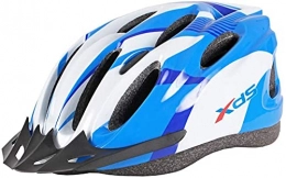 SDFOOWESD Clothing SDFOOWESD bicycle helmet mtb helmet allround cycling helmets Cycling Helmet Road Mountain Bike Integrated Streamlined Helmet Male and Female Bicycle Universal Riding Outdoor Sports Equipment(Color:Blu