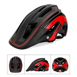 selfdepen Mountain Bike Helmet selfdepen Road Bicycle One-Piece Riding Helmet, Breathable Mountain Bike Helmet Windproof with Washable Lining, Safety Helmet Cycling Head Protective Cover