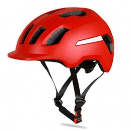 SFBBBO Mountain Bike Helmet SFBBBO Bike Helmet Bicycle Helmet Ultralight Adjustable Electric Bike Safety Cap MTB Mountain Road Cycling Helmet Red