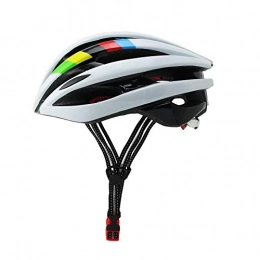 SFBBBO Mountain Bike Helmet SFBBBO Bike Helmet Led Lights Helmet Integrally-Molded Cycling Helmet Outdoor Sports Road Mountain Mtb Bike Helmet colorful
