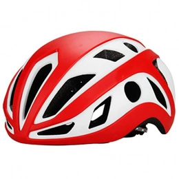 SGEB Clothing SGEB Bicycle Helmets Ultralight Men Bike Helmet Mountain Road Bike Integrally Molded Cycling Helmets Equipment Cap, red white, l